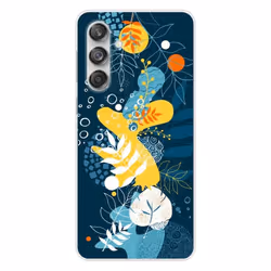 Coque en silicone - Compatible Samsung Galaxy M55 5G - design sea flowers