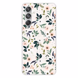 Coque Silicone Imprimée - 1001 Coques - Samsung Galaxy M55 5G - Motif Floral - Protection Optimale - Souple