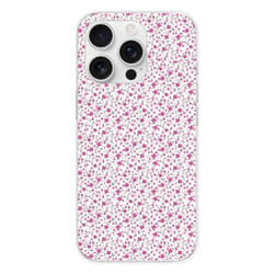 Coque en silicone imprimée compatible Apple iPhone 16 Pro Liberty sauvage