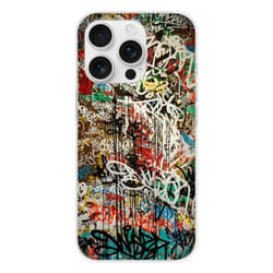 Coque en silicone - Compatible Apple iPhone 16 Pro - design graffiti 1