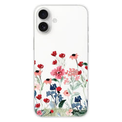 Coque Silicone Imprimée - 1001 Coques - iPhone 16 Plus - Printemps en fleurs - Souple - Transparent