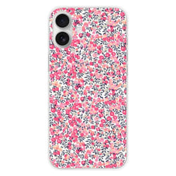 Coque en silicone imprimée compatible Apple iPhone 16 Plus Liberty Wiltshire Rose