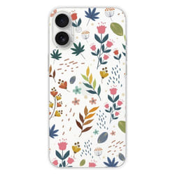 Coque Silicone Imprimée - 1001 Coques - iPhone 16 Plus - Fleurs Colorées - Protection Optimale - Souple