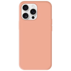 Coque en silicone rose pale - Compatible Apple iPhone 16 Pro Max