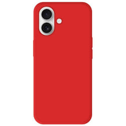 Coque en silicone rouge - Compatible Apple iPhone 16 Plus