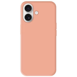 Coque en silicone rose pale - Compatible Apple iPhone 16