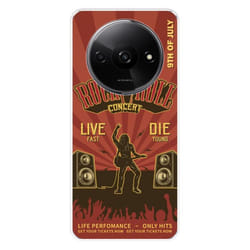 Coque Silicone Imprimée - 1001 Coques - Xiaomi Redmi A3 4G - Souple - Multicolore - Rock and Roll