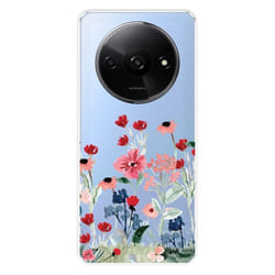 Coque Silicone Imprimée - 1001 Coques - Xiaomi Redmi A3 4G - Motif Printemps en fleurs - Souple - Transparent