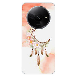 Coque en silicone imprimée - 1001 coques - Xiaomi Redmi A3 4G - Motif Dreamcatcher Lune - Protection optimale