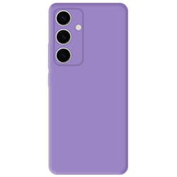 Coque en silicone violet - Compatible Samsung Galaxy S24 FE