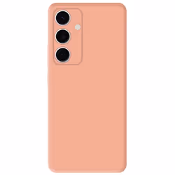 Coque en silicone rose pale - Compatible Samsung Galaxy S24 FE