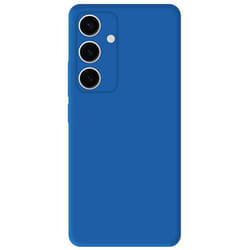 Coque en silicone bleu - Compatible Samsung Galaxy S24 FE
