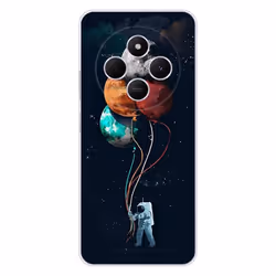 Coque Silicone Imprimée - 1001 Coques - Xiaomi Redmi 14C 4G - Motif Cosmonaute - Protection Optimale - Souple