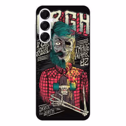 Coque en silicone - Compatible Samsung Galaxy A16 - design skull urgh