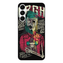 Coque en silicone - Compatible Samsung Galaxy A16 - design skull urgh