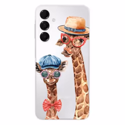 Coque en silicone - Compatible Samsung Galaxy A16 - design funny girafe