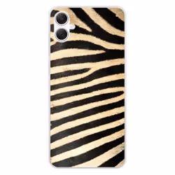 Coque Silicone Imprimée - 1001 Coques - Samsung Galaxy A05 - Motif Zèbre - Protection Optimale - Souple