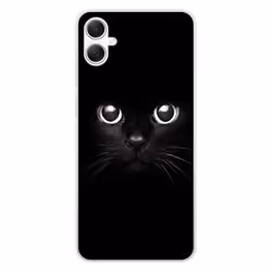 Coque Silicone Imprimée - 1001 Coques - Samsung Galaxy A05 - Motif Yeux de Chat - Protection Optimale - Souple