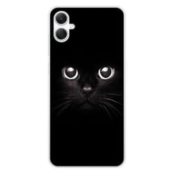 Coque Silicone Imprimée - 1001 Coques - Samsung Galaxy A05 - Motif Yeux de Chat - Protection Optimale - Souple