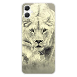 Coque Silicone Imprimée - 1001 Coques - Samsung Galaxy A05 - Motif Lionne - Protection Optimale - Souple