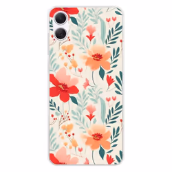 Coque Silicone Imprimée - 1001 Coques - Samsung Galaxy A05 - Motif Flower Wall - Protection Optimale - Souple