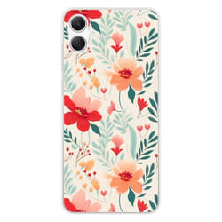 Coque Silicone Imprimée - 1001 Coques - Samsung Galaxy A05 - Motif Flower Wall - Protection Optimale - Souple