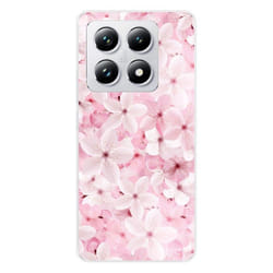 Coque en silicone - Compatible Xiaomi 14T Pro - design sakura