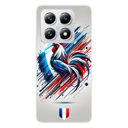 Coque en silicone - Compatible Xiaomi 14T Pro - design coq francais