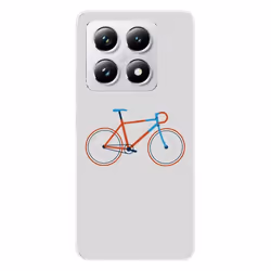 Coque en silicone - Compatible Xiaomi 14T 4G - design bike color hipster