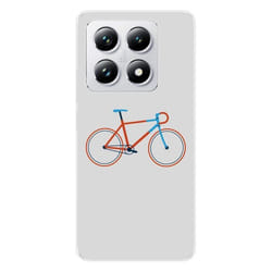 Coque en silicone - Compatible Xiaomi 14T 4G - design bike color hipster