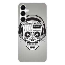 Coque en silicone - Compatible Samsung Galaxy A36 5G - design skull music