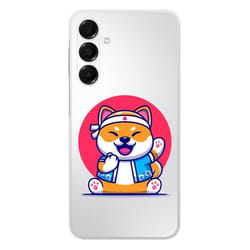 Coque en silicone - Compatible Samsung Galaxy A36 5G - design shiba ninja