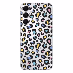 Coque en silicone - Compatible Samsung Galaxy A36 5G - design leopard colore