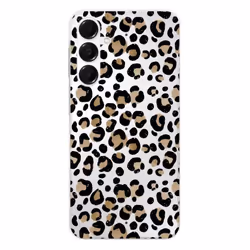 Coque en silicone - Compatible Samsung Galaxy A36 5G - design leopard