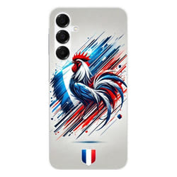 Coque en silicone - Compatible Samsung Galaxy A36 5G - design coq francais