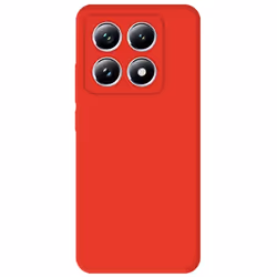 Coque en silicone rouge - Compatible Xiaomi 14T Pro