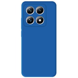 Coque en silicone bleu - Compatible Xiaomi 14T Pro