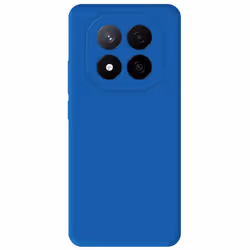 Coque en silicone bleu - Compatible Xiaomi Redmi Note 14 Pro 5G Xiaomi Redmi Note 14 Pro Plus 5G