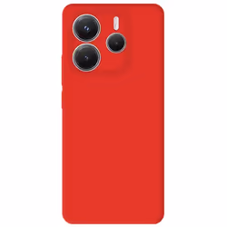 Coque en silicone rouge - Compatible Xiaomi Redmi Note 14 5G