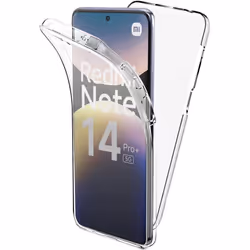 Coque intégrale 360° - Xiaomi - Redmi Note 14 Pro 5G - Protection complète - Transparent - Anti-choc
