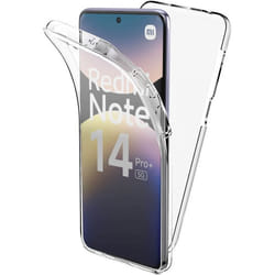 Coque intégrale 360° - Xiaomi - Redmi Note 14 Pro 5G - Protection complète - Transparent - Anti-choc