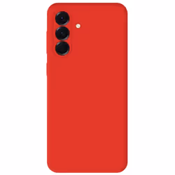 Coque en silicone rouge - Compatible Samsung Galaxy A56 5G