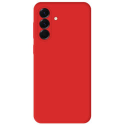 Coque en silicone rouge - Compatible Samsung Galaxy A56 5G