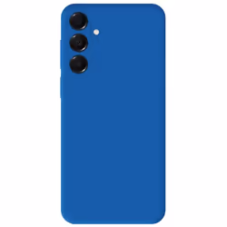 Coque en silicone bleu - Compatible Samsung Galaxy A36 5G