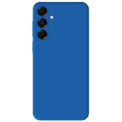 Coque en silicone bleu - Compatible Samsung Galaxy A36 5G