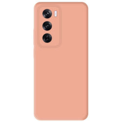 Coque en silicone - Oppo - Reno 12 Pro - Rose pale - Souple - Finition mate