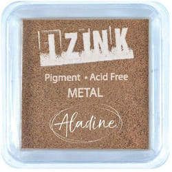 AladinE Izink pigment ink pad copper metal cassette d'encre pour tampons Cuivre 1 pièce(s)