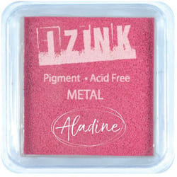 AladinE Izink pigment ink pad pink metal cassette d'encre pour tampons Rose 1 pièce(s)