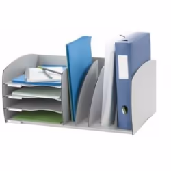 PaperFlow 3020.212, Polystyrène, Gris, 543 x 340 x 245 mm, 255 x 316 x 48 mm, 1 pièce(s)