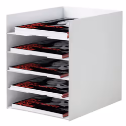 PaperFlow 3005.02, Gris, A4, 258 x 325 x 318 mm, 1 pièce(s)